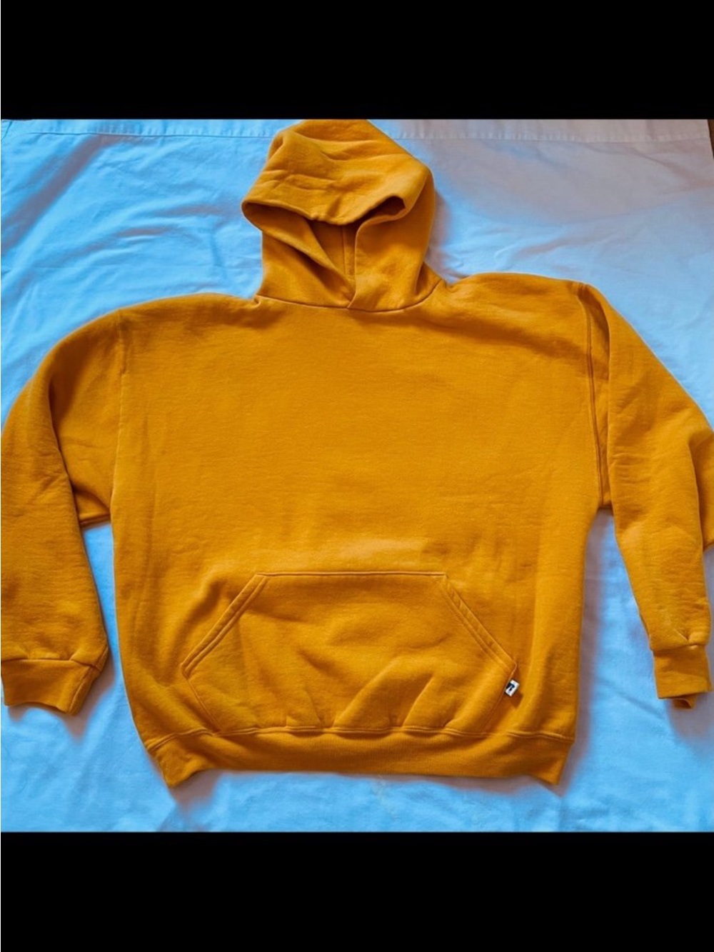 Russell Athletic Mustard Hoodie Pullover